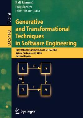 【预订】Generative and Transformational Techniques in Software Engineering