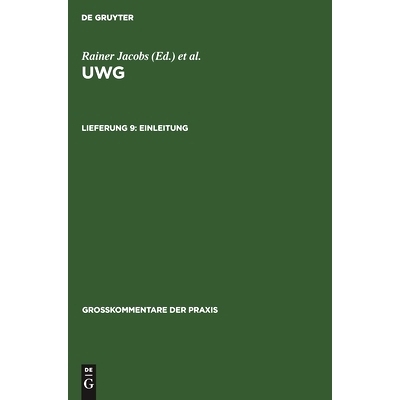 预订 Einleitung: 9783112422274