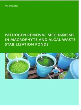 【预订】Pathogen Removal Mechanisms in Macrophyte and Algal Waste Stabilization Ponds
