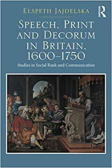 【预售】Speech, Print and Decorum in Britain, 1600--1750