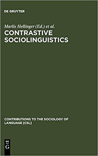 【预订】Contrastive Sociolinguistics 9783110149661