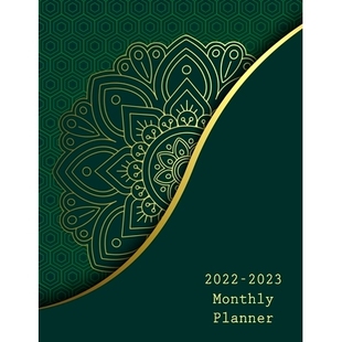 预订 2022-2023 Monthly Planner: 24 Months Calendar Calendar with Holidays 2 Years Daily Planner Appointment Calendar Wee