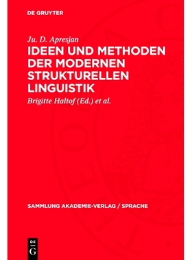 预订 Ideen und Methoden der modernen strukturellen Linguistik: Kurzer Abriss: 9783112760666