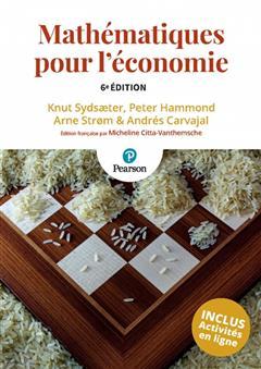 [预订]Mathématiques pour l’économie 9782326003163