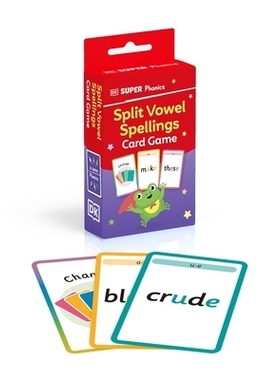 预订 DK Super Phonics Split Vowel Spellings Card Game DK 超级拼读拆分元音拼写卡片游戏: 9780241726822