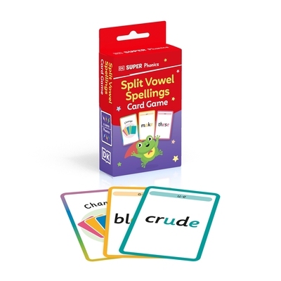 预订 DK Super Phonics Split Vowel Spellings Card Game DK 超级拼读拆分元音拼写卡片游戏: 9780241726822