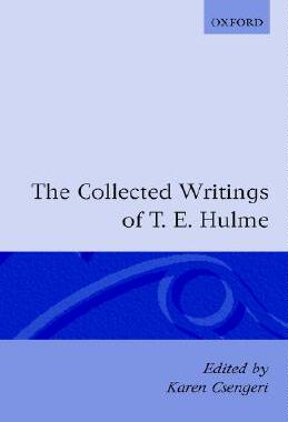 【预订】The Collected Writings of T. E. Hulme