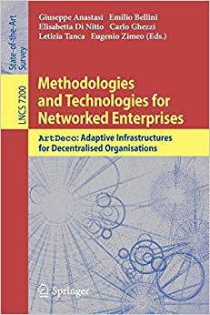 【预订】Methodologies and Technologies for Networked Enterprises 9783642317385