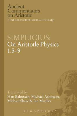[预订]Simplicius: On Aristotle Physics 1.5-9 9781472557865