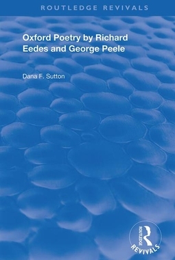 【预订】Oxford Poetry by Richard Eedes and George Peele