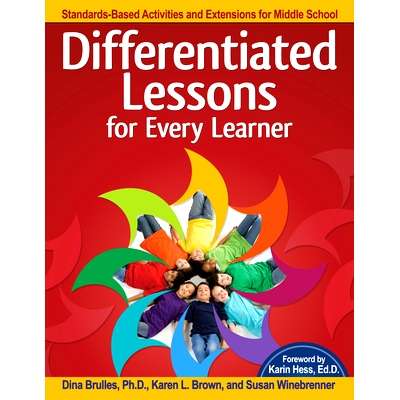预订 Differentiated Lessons for Every Learner: Standards-Based Activities and Extensions for Middle School (Grades 6-8):