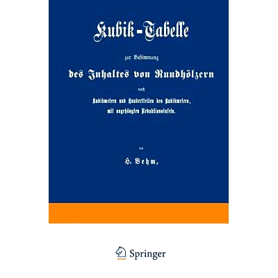 Nach den für die Preußische Forstverwa
