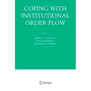 预订 Coping With Institutional Order Flow: 9781461499794