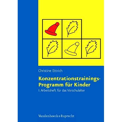 预订 Konzentrationstrainings-Programm für Kinder. Arbeitsheft I: Vorschulalter 儿童注意力集中训练计划。练习册一：学前年