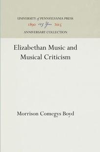 and 9781512810509 Elizabethan Music Criticism 預訂 Musical