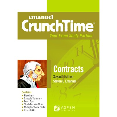 预订 Emanuel CrunchTime for Contracts 伊曼纽尔合同的关键时间: 9781543807455