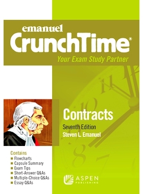 预订 Emanuel CrunchTime for Contracts 伊曼纽尔合同的关键时间: 9781543807455