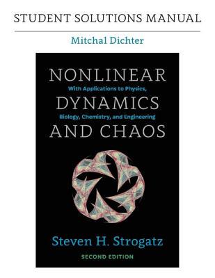 预订  Student Solutions Manual for Nonlinear Dynamics and Chaos, 2nd edition
