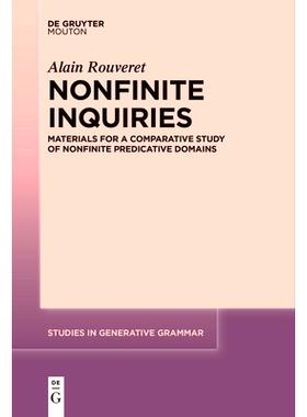 预订 Nonfinite Inquiries: Materials for a Comparative Study of Nonfinite Predicative Domains 非无限探究： 非限定谓词域比