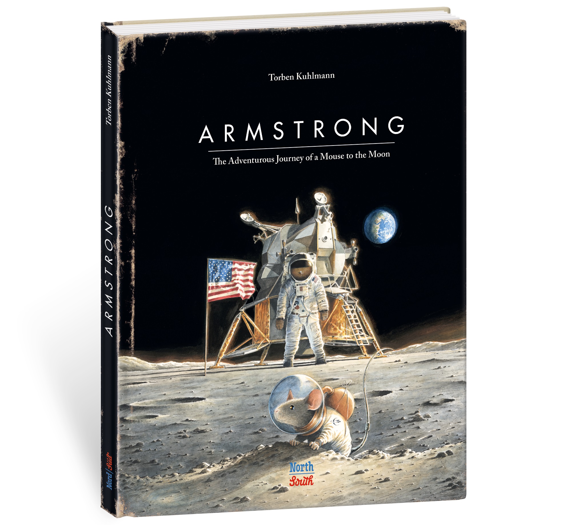 登月传奇 飞鼠传奇系列 Torben Kuhlmann 英文原版 Armstrong Special Edition: The Adventurous Jour 书籍/杂志/报纸 儿童读物原版书 原图主图