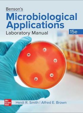 [预订]Benson’s Microbiological Applications Laboratory Manual 9781260258981
