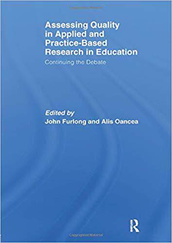 【预售】Assessing quality in applied and practice-based research in education.: Continuing the debate