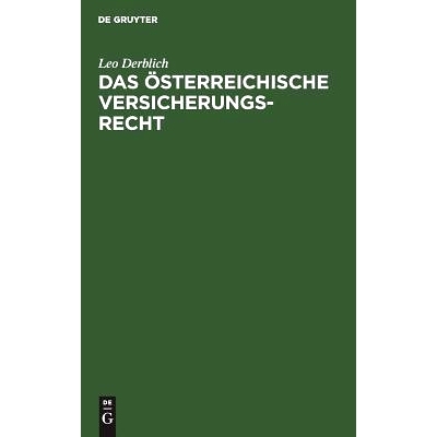 预订 Das österreichische Versicherungsrecht: 9783111284514