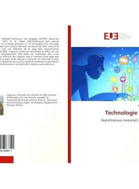 预订 Technologie AJAX Asynchronous Javascript And XML 法语原版 语言学 龚古尔文学奖作家 Kamel Daoud 卡迈勒·达乌德