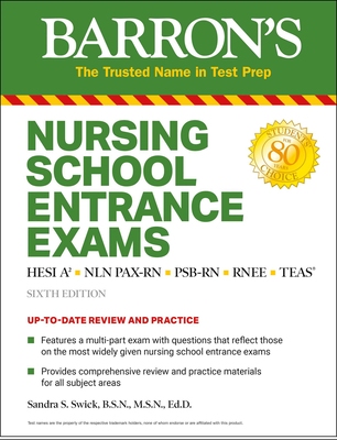 【预订】Nursing School Entrance Exams: Hesi A2 / Nln Pax-RN / Psb-RN / Rnee / Teas