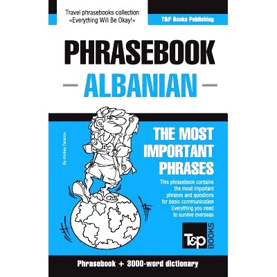 预订 English-Albanian phrasebook and 3000-word *ical vocabulary: 9781787671522