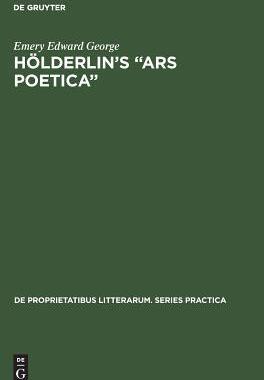 [预订]Hölderlin’s “Ars poetica” 9783110991253
