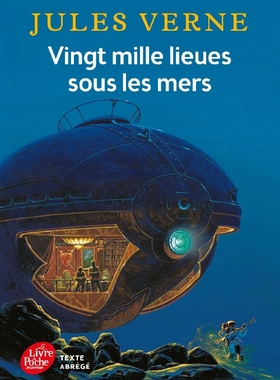 现货 法语原版 海底两万里-缩略版 法语初学阅读 儒勒·凡尔纳科幻经典 法国文学 Vingt mille lieues sous les mers Jules Verne