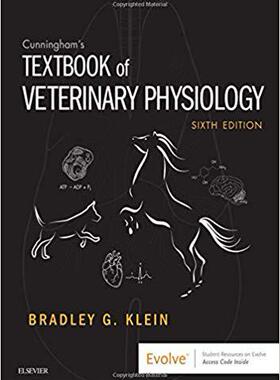 [预订]Cunningham’s Textbook of Veterinary Physiology 9780323552271