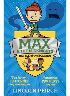 预订 Max and the Midknights: Battle of the Bodkins 马克斯与午夜骑士：博德金斯之战: 9781529029284
