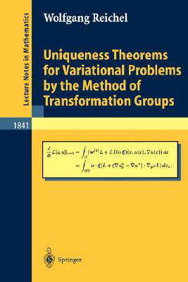 【预订】Uniqueness Theorems for Variational Problems by the Method of Transformation Groups