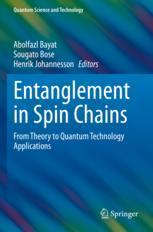 Theory 预订 Chains Applications Technology Entanglement 9783031040009 Spin Quantum From