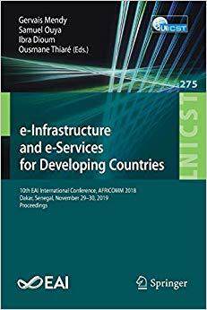 【预售】e-Infrastructure and e-Services for Developing Countries