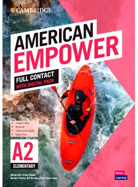 预订 American Empower Elementary/A2 Full Contact with Digital Pack: 9781108850513
