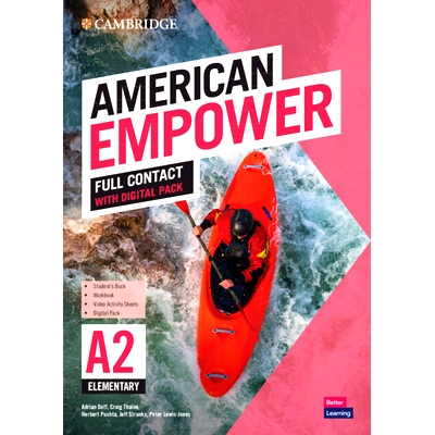 预订 American Empower Elementary/A2 Full Contact with Digital Pack: 9781108850513