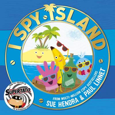 土豆超人作者全新系列 我发现了一个小岛 Sue Hendra & Paul Linnet 英文原版 I Spy Island 儿童趣味幽默绘本 Supertato