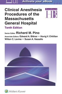 现货Clinical Anesthesia Procedures of the Massachusetts General Hospital