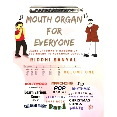 预订 Mouth Organ For Everyone: Learn Chromatic Harmonica - Beginners to Advanced Level: 9798371873378