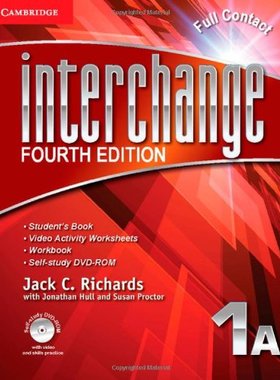【预售】Interchange Level 1 Full Contact a with Self-Study DVD-ROM