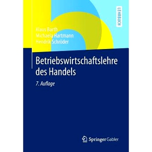 预订 Betriebswirtschaftslehre des Handels: 9783834934253