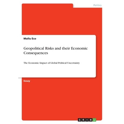 预订 Geopolitical Risks and their Economic Consequences: The Economic Impact of Global Political Uncertainty 97833891091