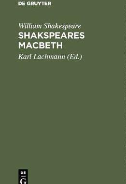 【预订】Shakspeare’s Macbeth 9783111121093