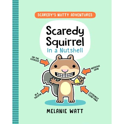 预订 Scaredy Squirrell In A Nutshel: 9780593307557