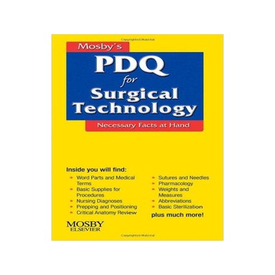 [预订]Mosby’s PDQ for Surgical Technology 9780323052610