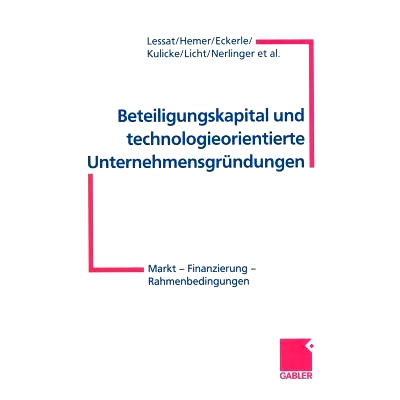 Markt — Finanzierung — Rahmenbedingung