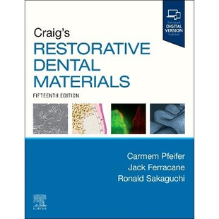 预订 Craig’s Restorative Dental Materials 克雷格修复牙科材料 9780323882767